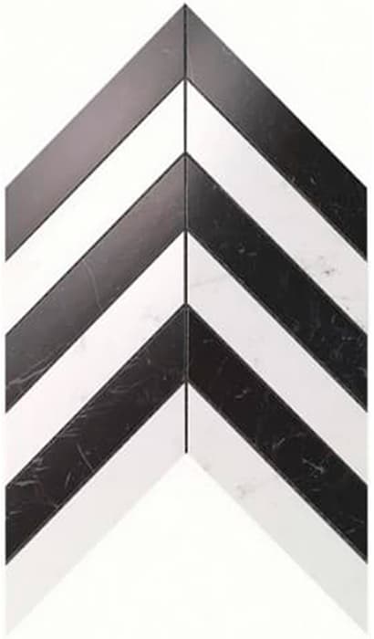 Marvel Stone Chevron Cold Wall 25x30.5